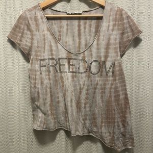 Asymmetrical Cropped T-shirt